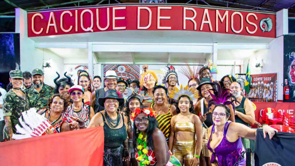 Quadra do Cacique. Acervo Cacique de Ramos/Márcio Lopes