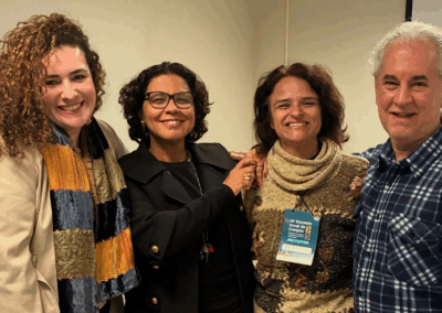 Luiza Sansão, Fabiana Moraes, Ítala Maduell e Leonel Aguiar