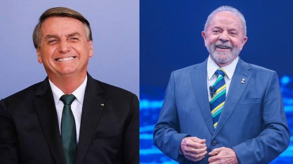 Jair Bolsonaro (PL) e Luiz Inácio Lula da Silva (PT). Candidato à reeleição concentrou a maior parte do investimento no segundo turno e somou R$ 28,6 milhões gastos ao longo da campanha