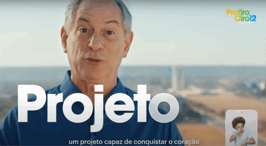 Figura 2 - Ciro diz ter um plano de governo no vídeo