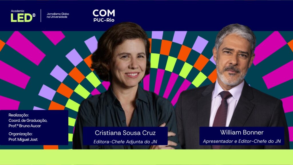 Aula aberta inaugura parceria entre DCOM e Globo.