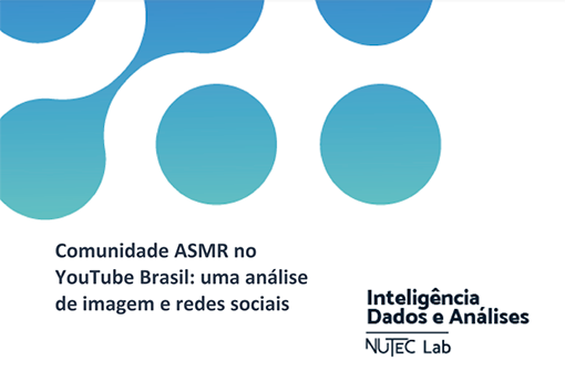 Capa do Relatório ASMR no YouTube Brasil