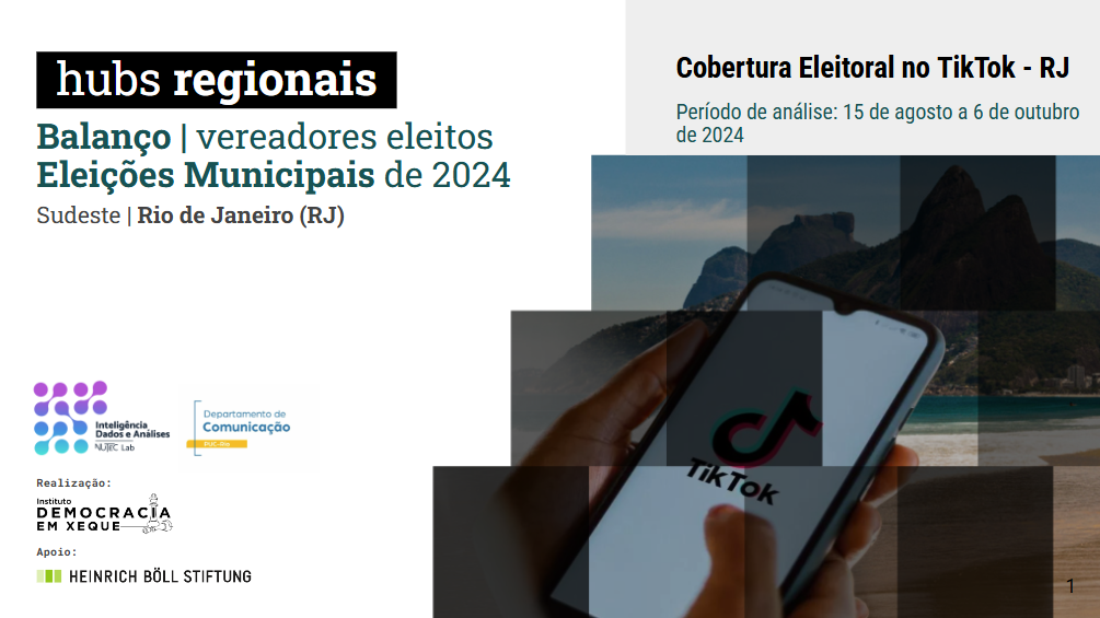 Capa - Hubs Regionais - Vereadores eleitos - Câmara Municipal do Rio de Janeiro