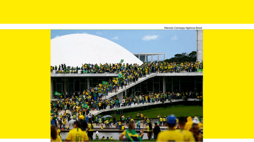 Acervo Digital 8 de Janeiro é destaque no Desinformante e na Rádio UFRJ. Crédito: Marcelo Camargo/Agência Brasil.