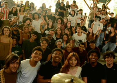 Enceramento. Foto: @instagram Festival Flua