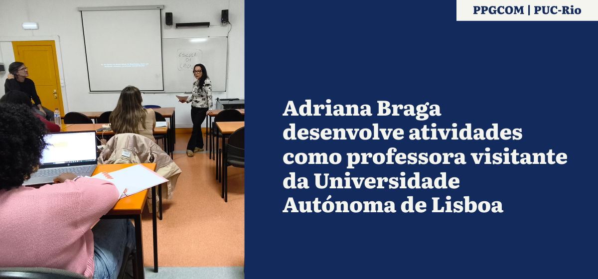 Professora e pesquisadora Adriana Braga ministrou aula aberta na UAL. Crédito: Acervo pessoal.