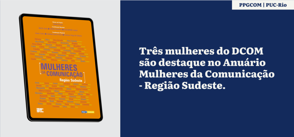 Capa - Anuário Mulheres da Comunicação - Região Sudeste.