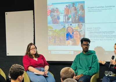 Professora Lilian Saback, coordenadora de Extensão.