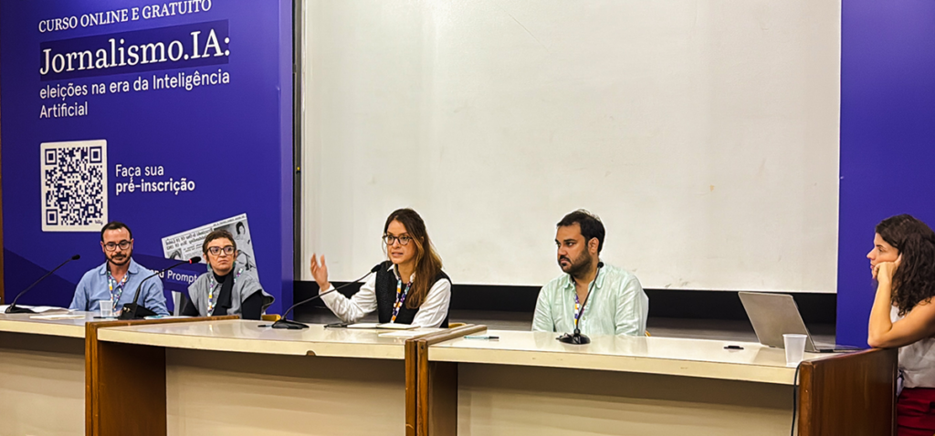 Daniel Biasetto, Myrian Pereira, Tatiana Dourado, Raphael Kapa e Clara Becker. Foto: LabCOM Criação e Produção.